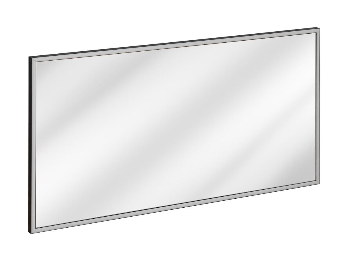 Komplett baderomspakke ADEL BLACK 120 cm – dobbelservant, Geberit, vegghengt toalett og Hansgrohe  
